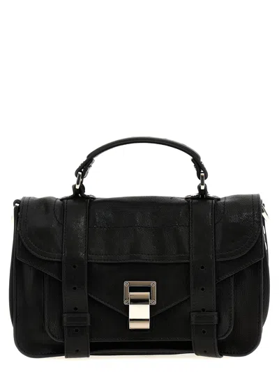 Shop Proenza Schouler 'ps1 Tiny Bag' Handbag In 黑色的