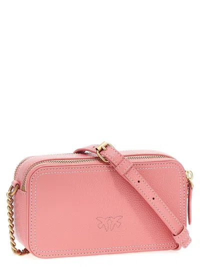 Shop Pinko 'carrie Camera Case' Crossbody Bag In 粉色的