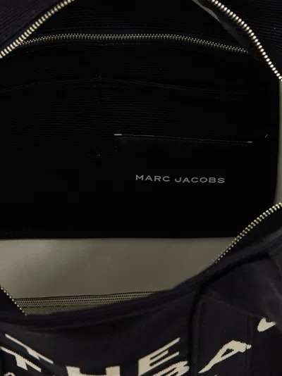 Marc Jacobs Traveler Tote Shopping Bag In 白色/黑色