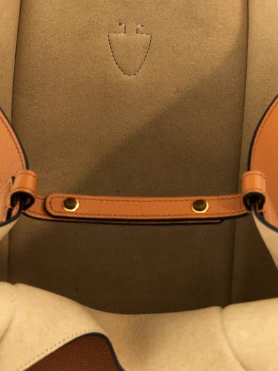 Tod's 't Timeless' Mini Shopping Bag In 棕色的