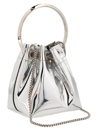Jimmy Choo Bon Bon Bucket Bag In 银