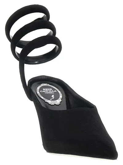 René Caovilla High Heel Shoes Rene Caovilla Woman Color Black In Black
