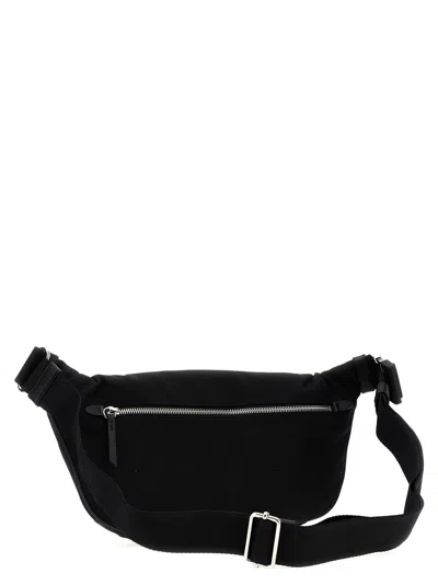 Shop Maison Margiela 'glam Slam Belt Bag' Fanny Pack In 黑色的