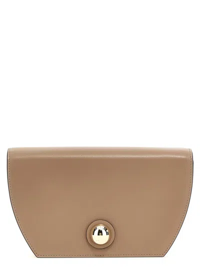 Furla Sfera Mini Crossbody Bag In 浅褐色的