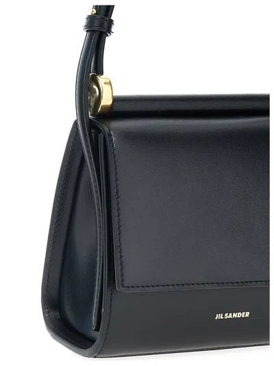 Shop Jil Sander 'ghost Mini' Shoulder Bag In 黑色的