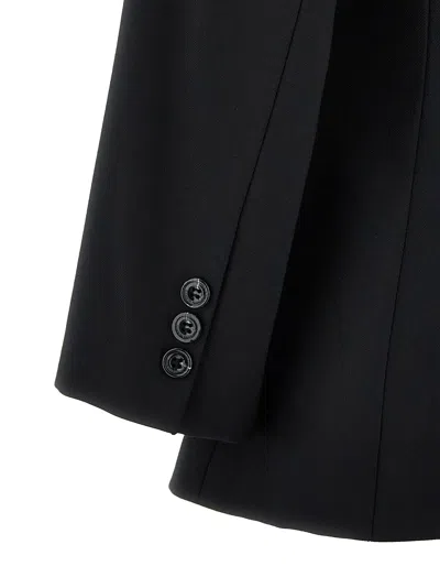 Elisabetta Franchi Tailored Fit Single-breasted Blazer In Black