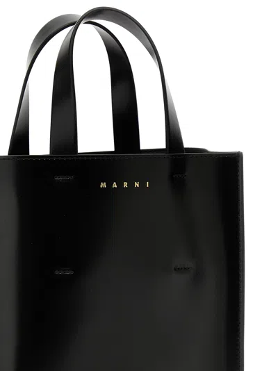 Marni 'museo' Mini Handbag In 黑色的