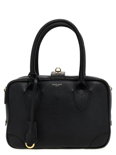 Golden Goose Deluxe Brand Women Black Leather Vita Handbag In 黑色的