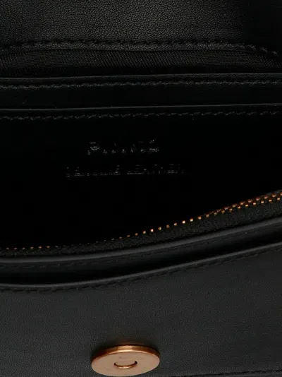 Shop Pinko 'love One Pocket' Crossbody Bag In 黑色的