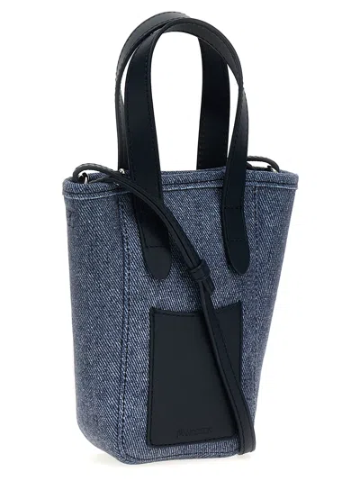 Jw Anderson J.w.anderson 'mini Belt' Shopping Bag In 蓝色的