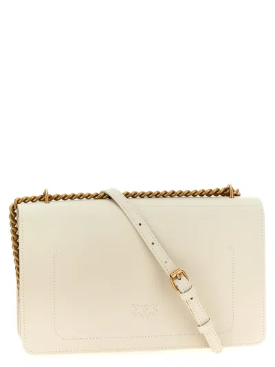 Pinko Ini Love One Bag In 白色的