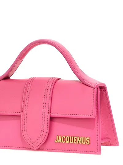 Shop Jacquemus 'le Bambino' Handbag In Fuchsia