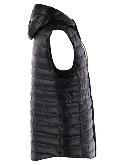 Herno Sleeveless Down Jacket In Blue