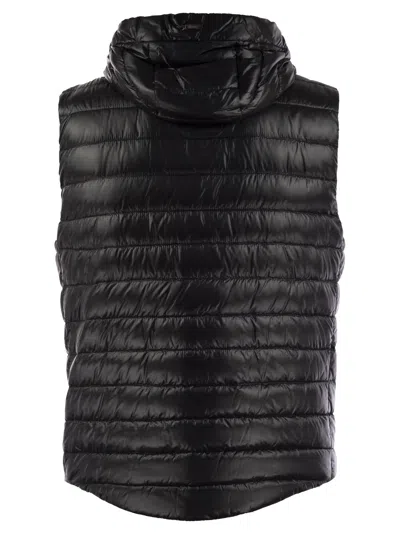 Herno Men's Sleeveless Down Jacket In Black
