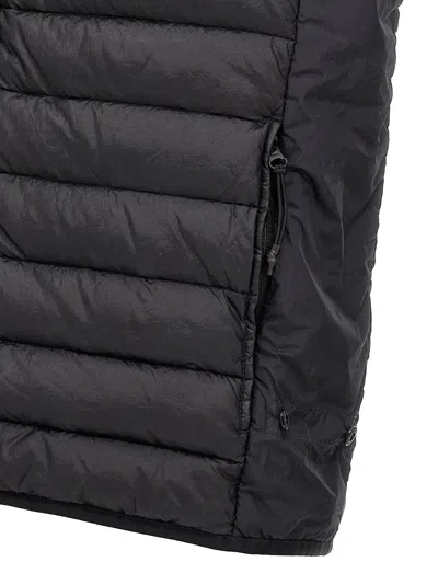 Shop Stone Island 'loom Woven Chambers R Nylon Down Tc' Vest In Black