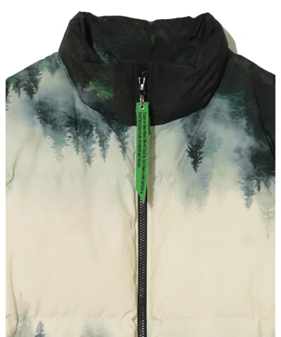 Undercover Down Blouson In Ivory Base