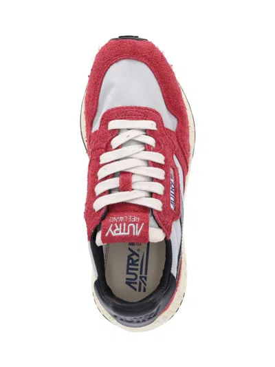 Autry Reelwind Low-cut Sneakers In Red