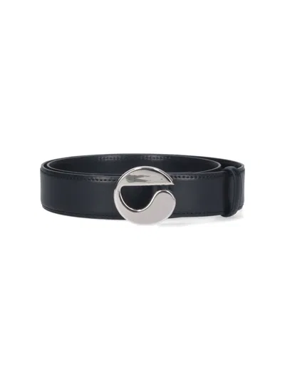 Shop Coperni Belts In Black