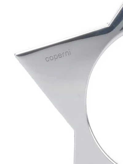 Coperni Rigid Star Bracelet In Silver