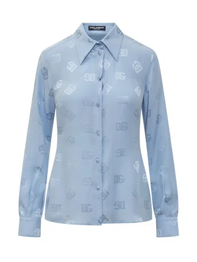 Shop Dolce & Gabbana Shirt In Blue