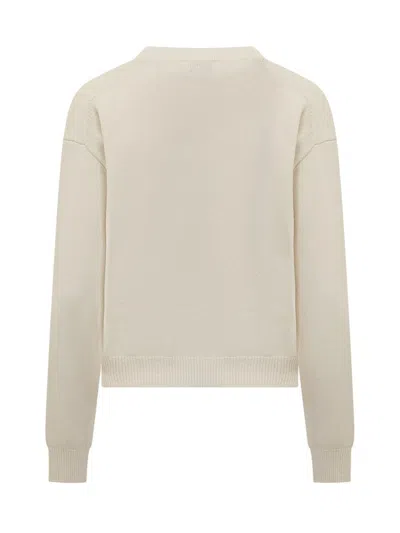 Shop Kenzo Boke Placed Jumper In White