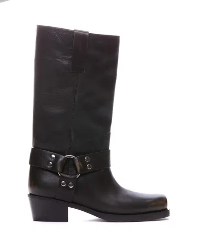 Shop Paris Texas Boots In Black