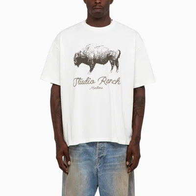 1989 Studio Studio Ranch Printed T-shirt In White