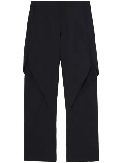 Post Archive Faction (paf) Men's Cotton Blend Trousers In Black