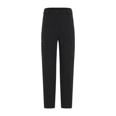 Moncler Track Pants In Tech Fabric In Black