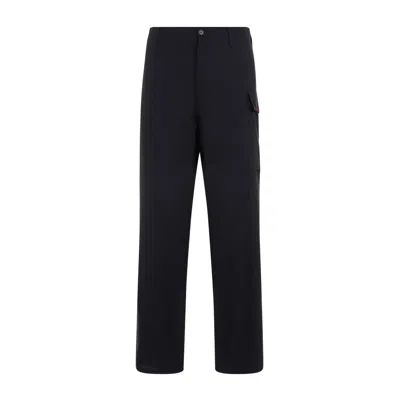 Shop Marni Men's Virgin Wool Trousers In Blue
