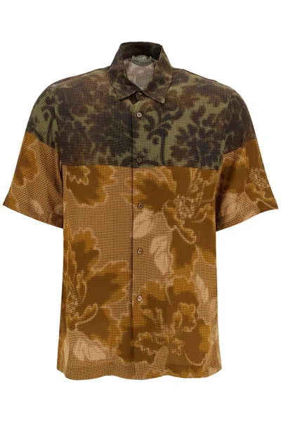 Dries Van Noten Short-sleeved Clas In Khaki