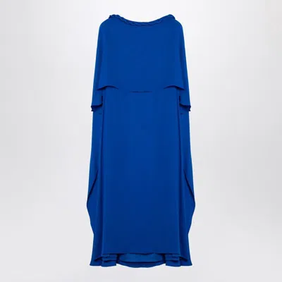 Valentino Garavani Electric Midi Dress In Blue