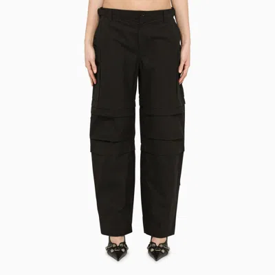 Wardrobe.nyc Black Multi-pocket Cargo Trousers In Black