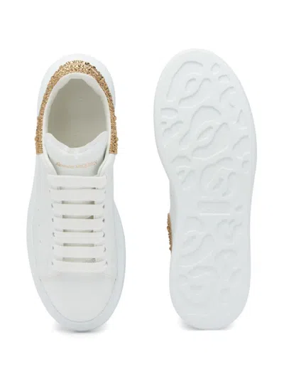 Shop Alexander Mcqueen Sneakers In White