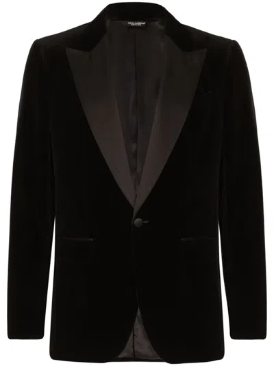 Shop Dolce & Gabbana Jackets In Black