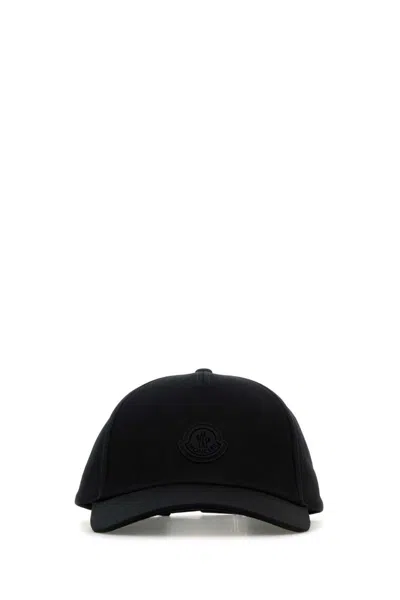 Shop Moncler Caps In Black