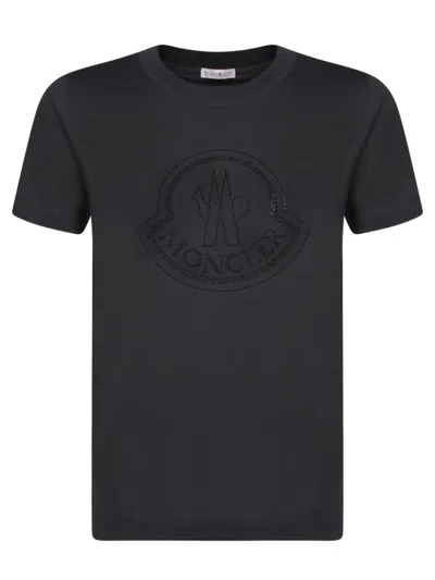 Shop Moncler T-shirts In Black