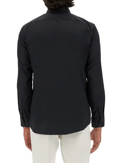 Shop Hugo Boss Boss Regular Fit Shirt In Black