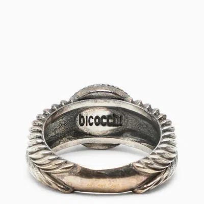 Shop Emanuele Bicocchi Stone Ring In Metal