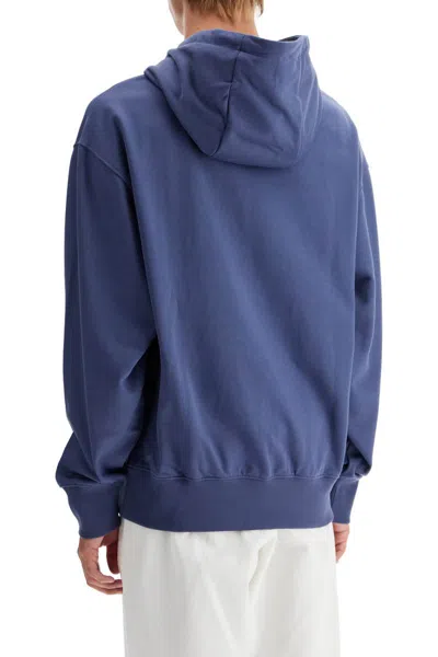 Shop Hugo Boss Sullivan Logo Hoodie In Blue