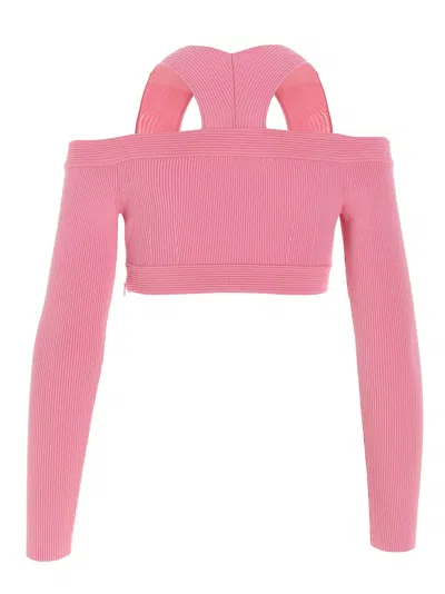 Alexander Mcqueen Cropped Shirt