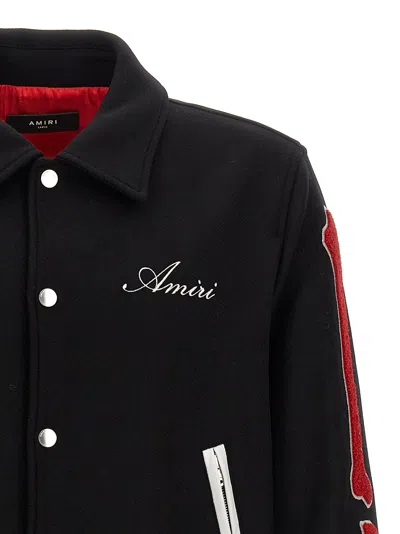 Amiri Ribbed Stripes Bomber Jacket