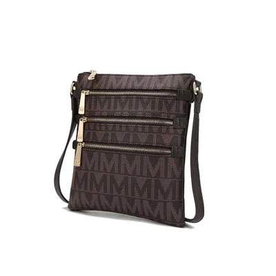 Mkf Collection By Mia K Mya M Signature Crossbody Bag By Mia K In Gold