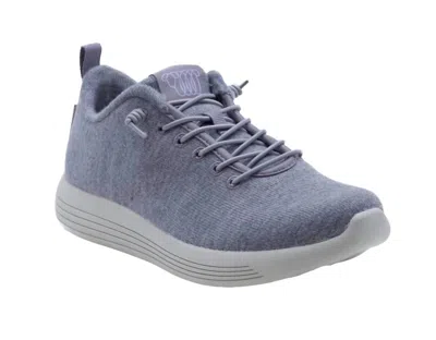 Woolloomooloo Cheviot Merino Wool Sneaker In Grey In Grey