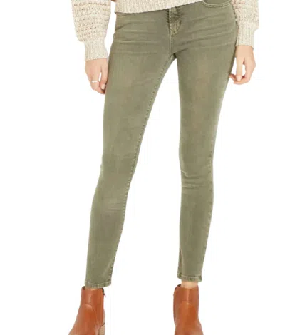Dear John Denim Gisele Skinny High Rise Jean In Lawn Party In Green
