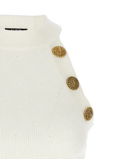 Shop Balmain Logo Button Top