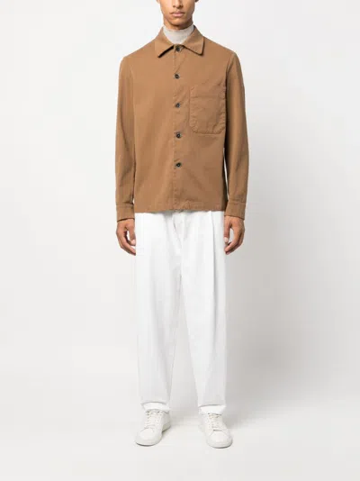 Shop Barena Venezia Barena Wool Overshirt Jacket