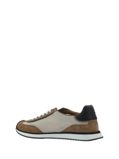 Shop Dolce & Gabbana Sneakers In Beige/nero