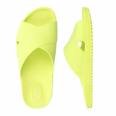 Oka-b Women Maxell Slide In Citrine In Multi