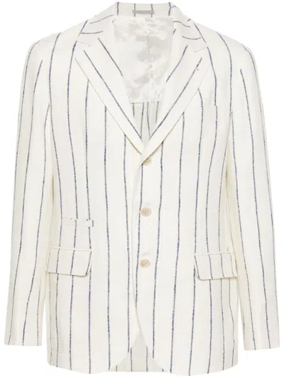 Brunello Cucinelli Linen-wool Suit Jacket